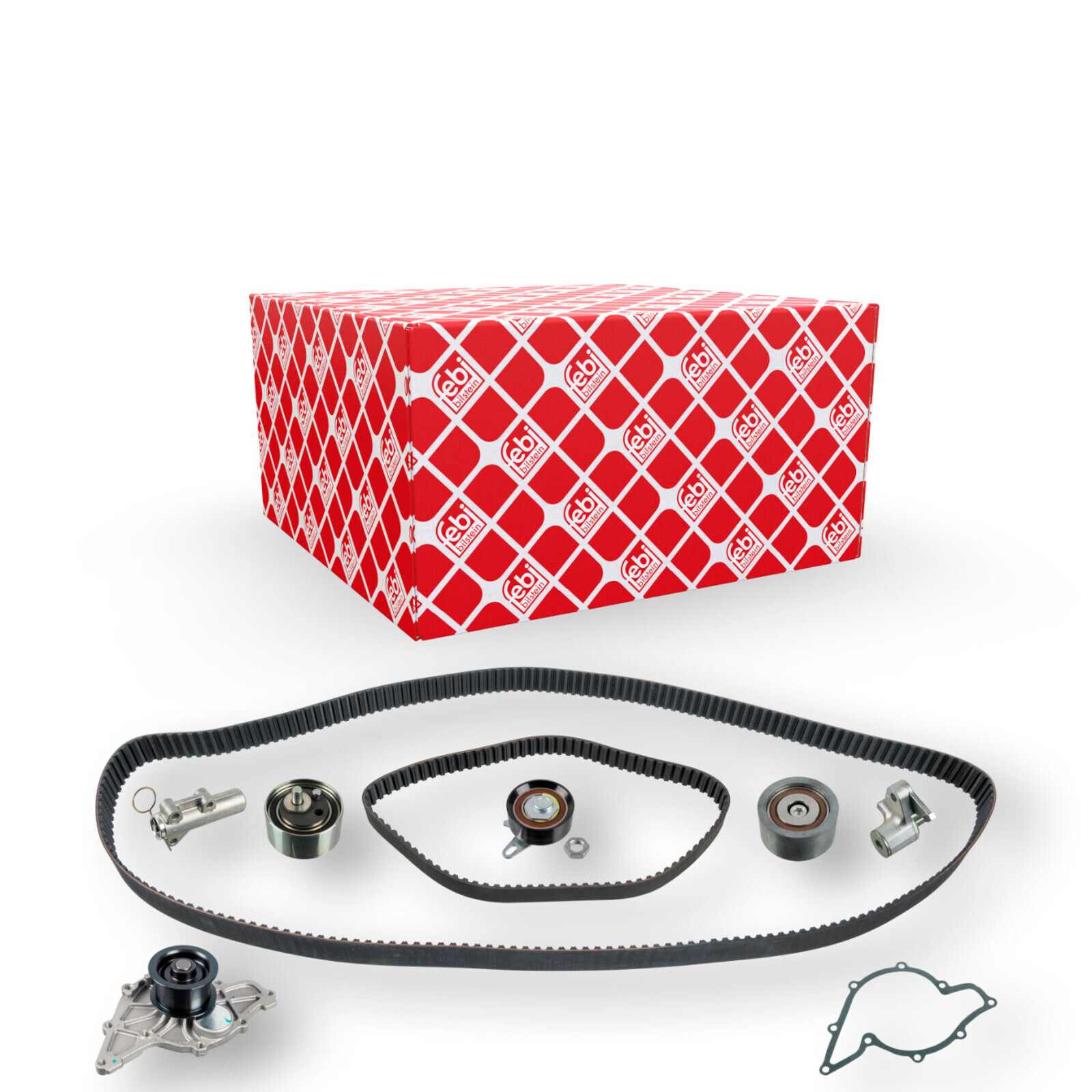 Bild von FEBI BILSTEIN 173251 Wasserpumpe + Zahnriemensatz Wasserpumpe + Zahnriemenkit mit Wasserpumpe 207 30 AUDI: A6 C5 Avant, A6 C5 Saloon, A4 B5 Saloon