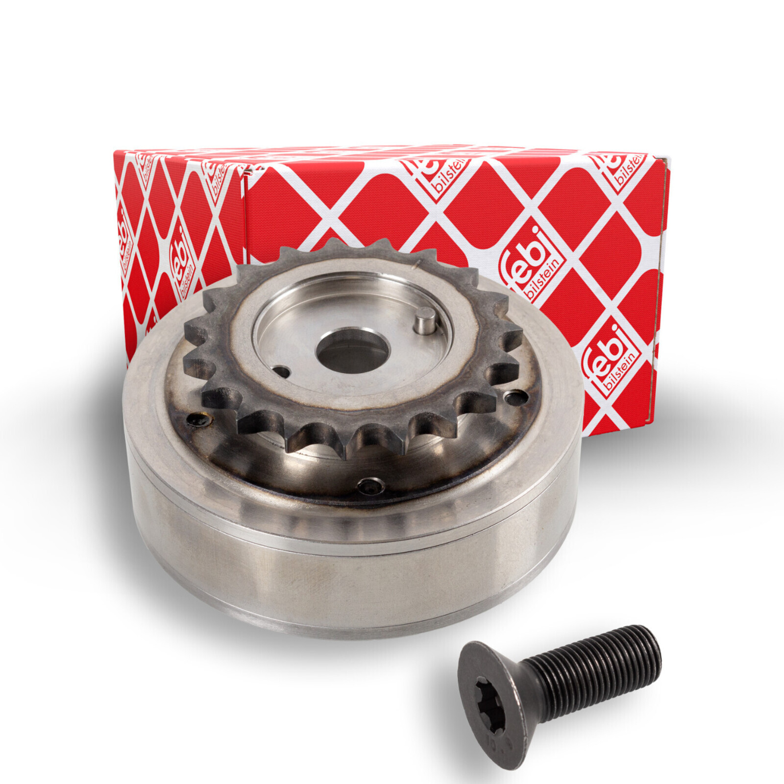 Bild von FEBI BILSTEIN 173771 Nockenwellenversteller 19 mit Schraube VOLKSWAGEN: Golf 5 Schrägheck, GOLF 6, Touran I, AUDI: A4 B6 Avant, A6 C6 Limousine