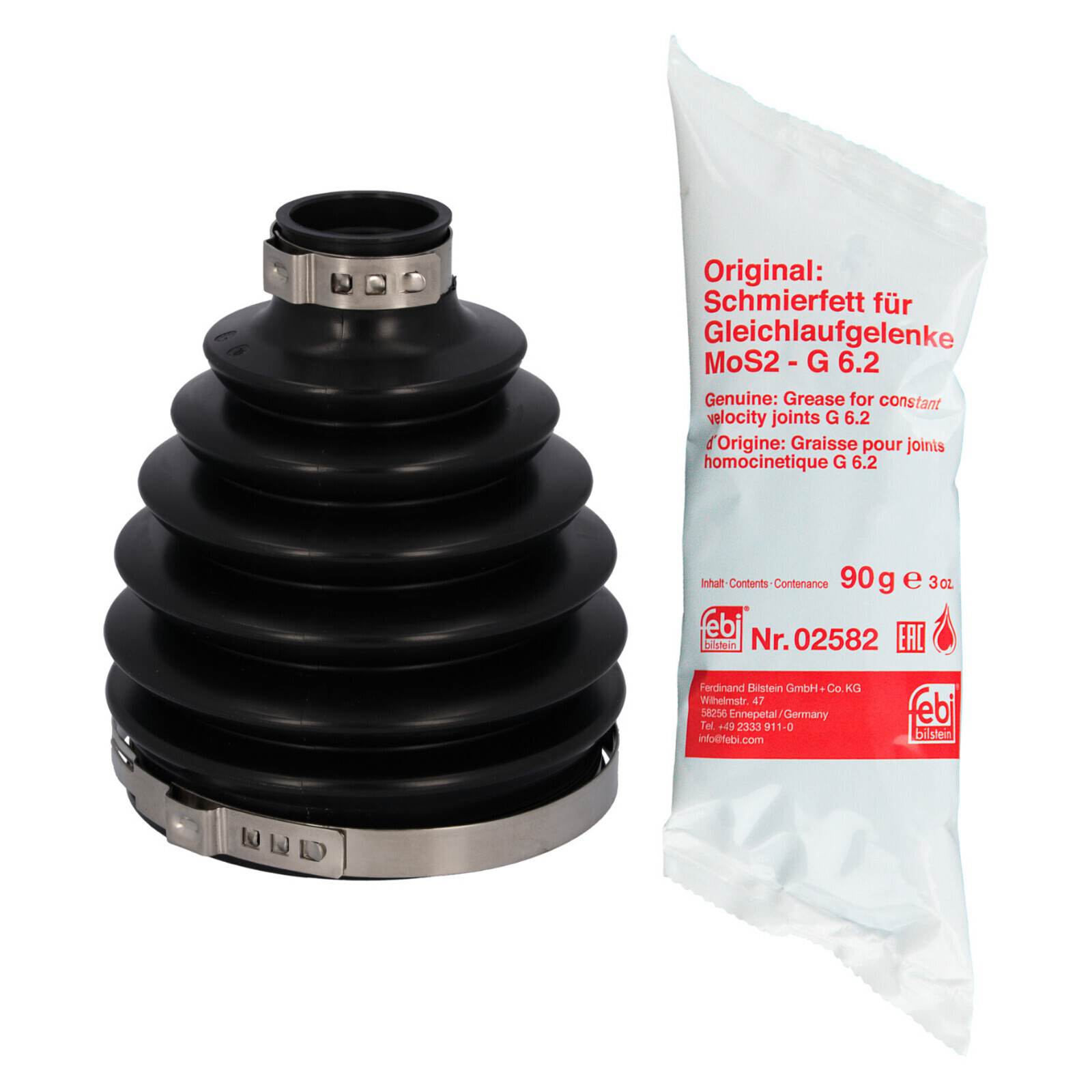 Bild von FEBI BILSTEIN 185944 Achsmanschette thermoplastische Polyester-Elastomere FORD: C-Max 2, Tourneo Connect / Grand Tourneo Connect V408 Kombi