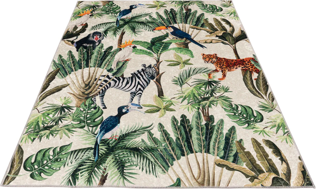 Bild von Obsession Teppich "Exotic 13m", rechteckig, 5 mm Höhe, Kurzflor, Wohnzimmer