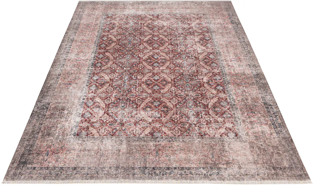 Bild von Obsession Teppich "My Maurea 780", rechteckig, 6 mm Höhe, Orientalisches Muster, Vintage Design, mit Fransen, Wohnzimmer