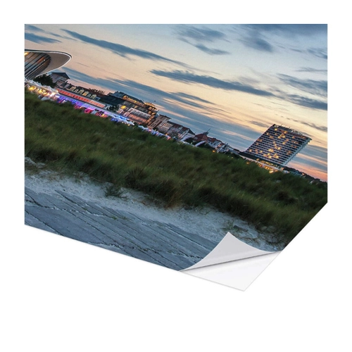 Bild von Posterlounge Wandfolie Steffen Gierok, Warnemünde Panorama, Badezimmer Maritim Fotografie