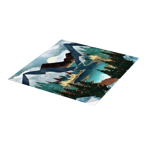 Bild von Fluss Vista Wandsticker von SpaceFrog Designs