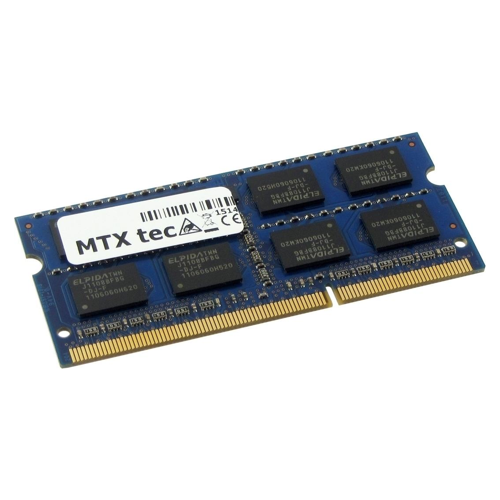 Bild von Mtxtec RAM Arbeitsspeicher 8GB DDR3 SO-DIMM