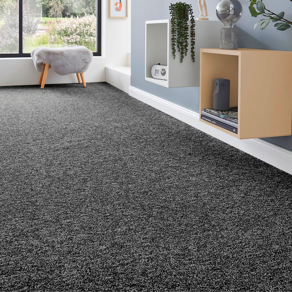 Bild von Andiamo Teppichboden "Schlinge Matz", rechteckig, 6 mm Höhe, meliert, Breite 400 cm oder 500 cm, strapazierfähig & pflegeleicht