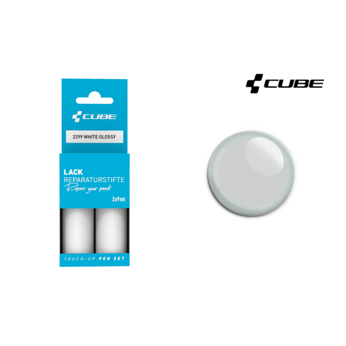 Bild von Cube Touch-Up Pen Lackreparaturstift Set 30ml - white glossy