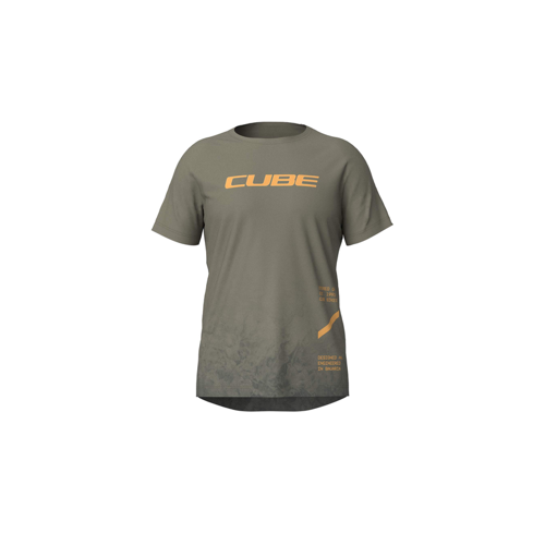 Bild von Cube TM Fahrrad Trikot kurz olive grün 2025 XXL (56/58)