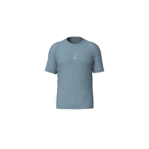 Bild von Cube Organic Topography Freizeit T-Shirt blau 2025 XS (42/44)