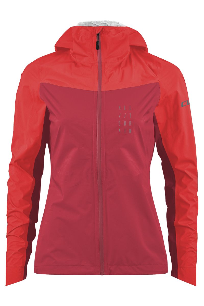Bild von Cube ATX Storm Damen Fahrrad Wind / Regenjacke rot 2024 L (40)