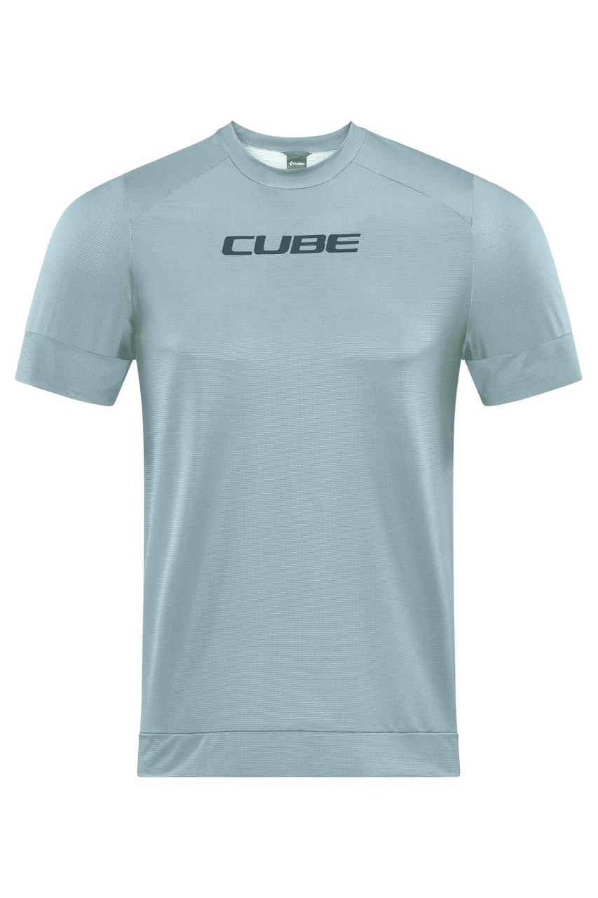 Bild von Cube ATX Fahrrad Trikot kurz hellgrau 2024 XXL (56/58)
