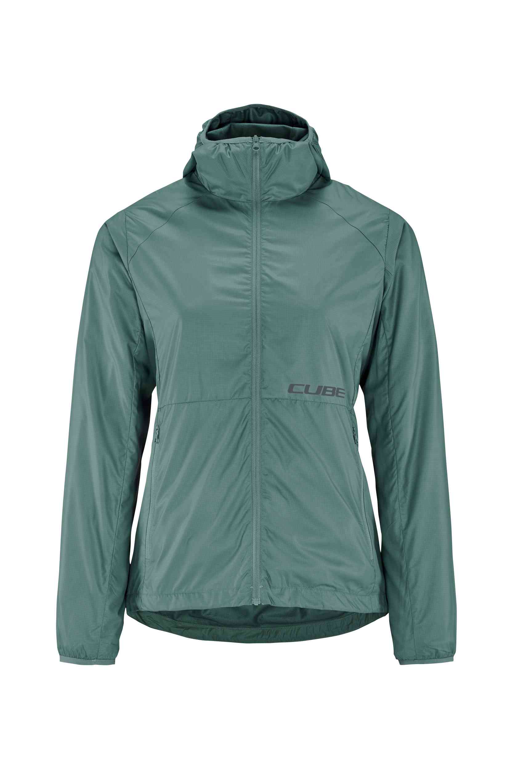 Bild von Cube ATX Allwetter Damen Fahrrad Regenjacke mint grün 2024 L (40)