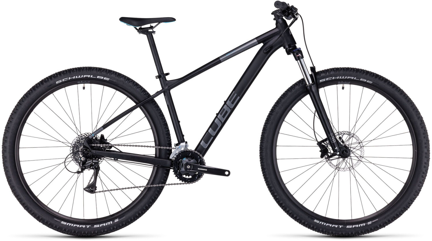 Bild von Cube Aim Race Men black´n´azure 14" - XS 2023