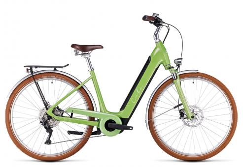 Bild von Cube Ella Ride Hybrid 500 Easy Entry green´n´green 50 cm (28") - S 2023