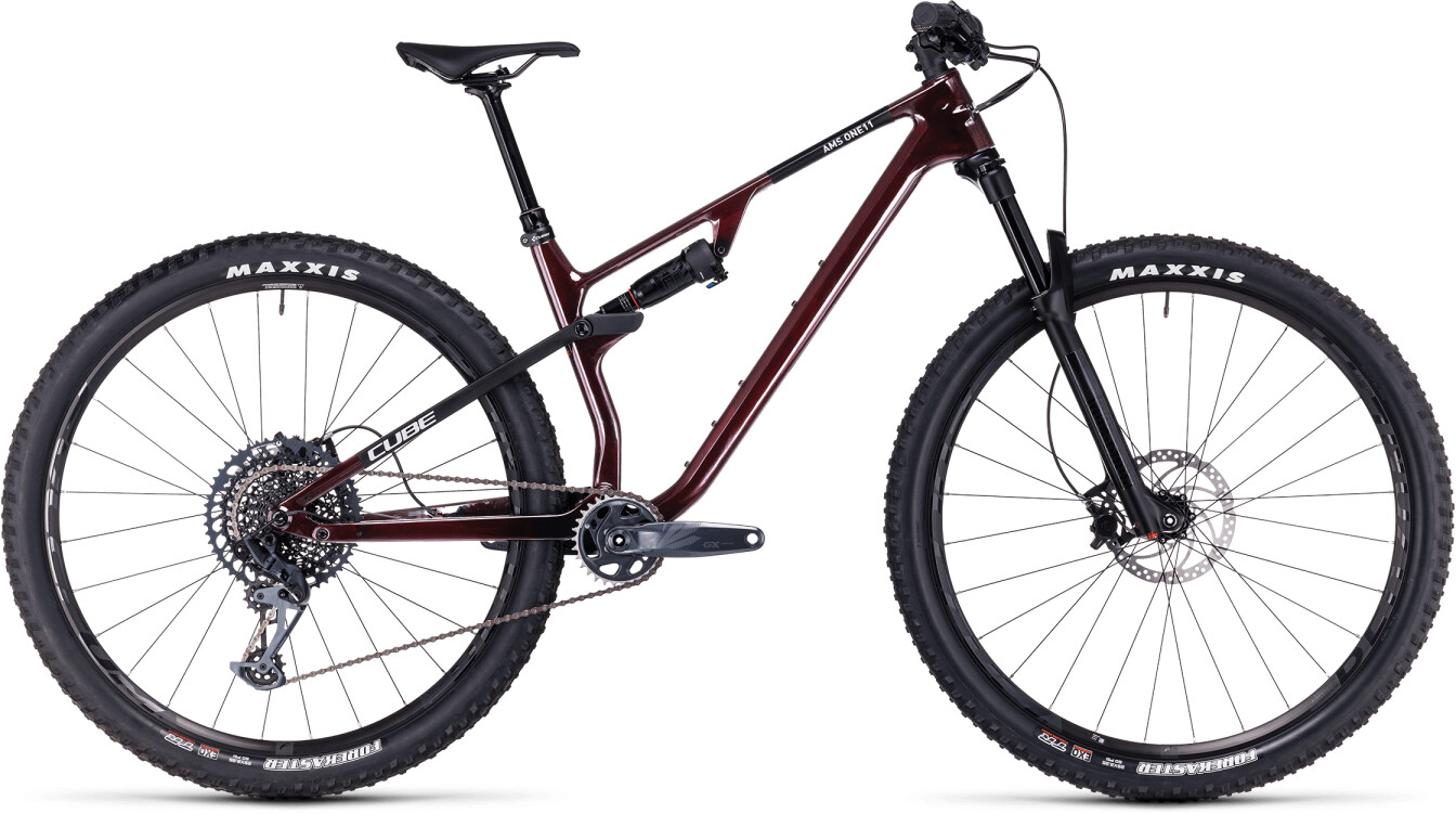 Bild von cube ams one11 c 68x pro 29 full suspension mtb sram gx eagle 12s 29   liquid red carbon