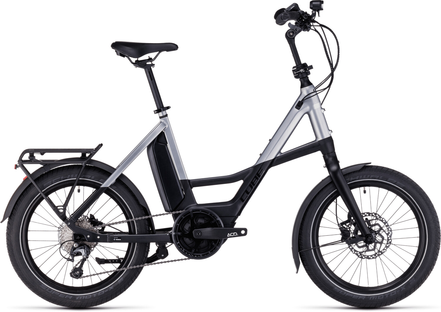 Bild von Cube Compact Sport Hybrid 500 | blue´n´lime | unisize | Kompakt E-Bikes