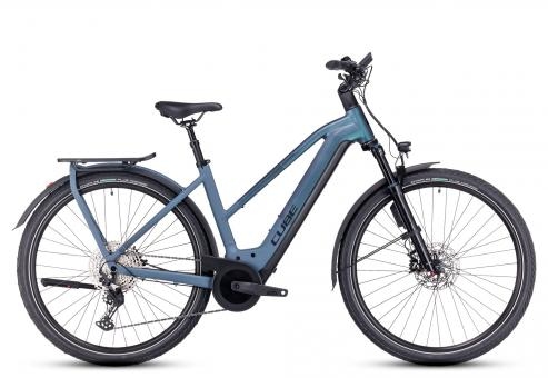 Bild von Cube Kathmandu Hybrid ABS 750 Trapez 2023 | smaragdgrey´n´blue | S | E-Trekkingräder
