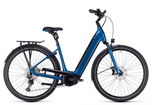 Bild von Cube Supreme Sport Hybrid EXC 625 Wave 2024 | blue´n´black | 58 cm | E-Trekkingräder