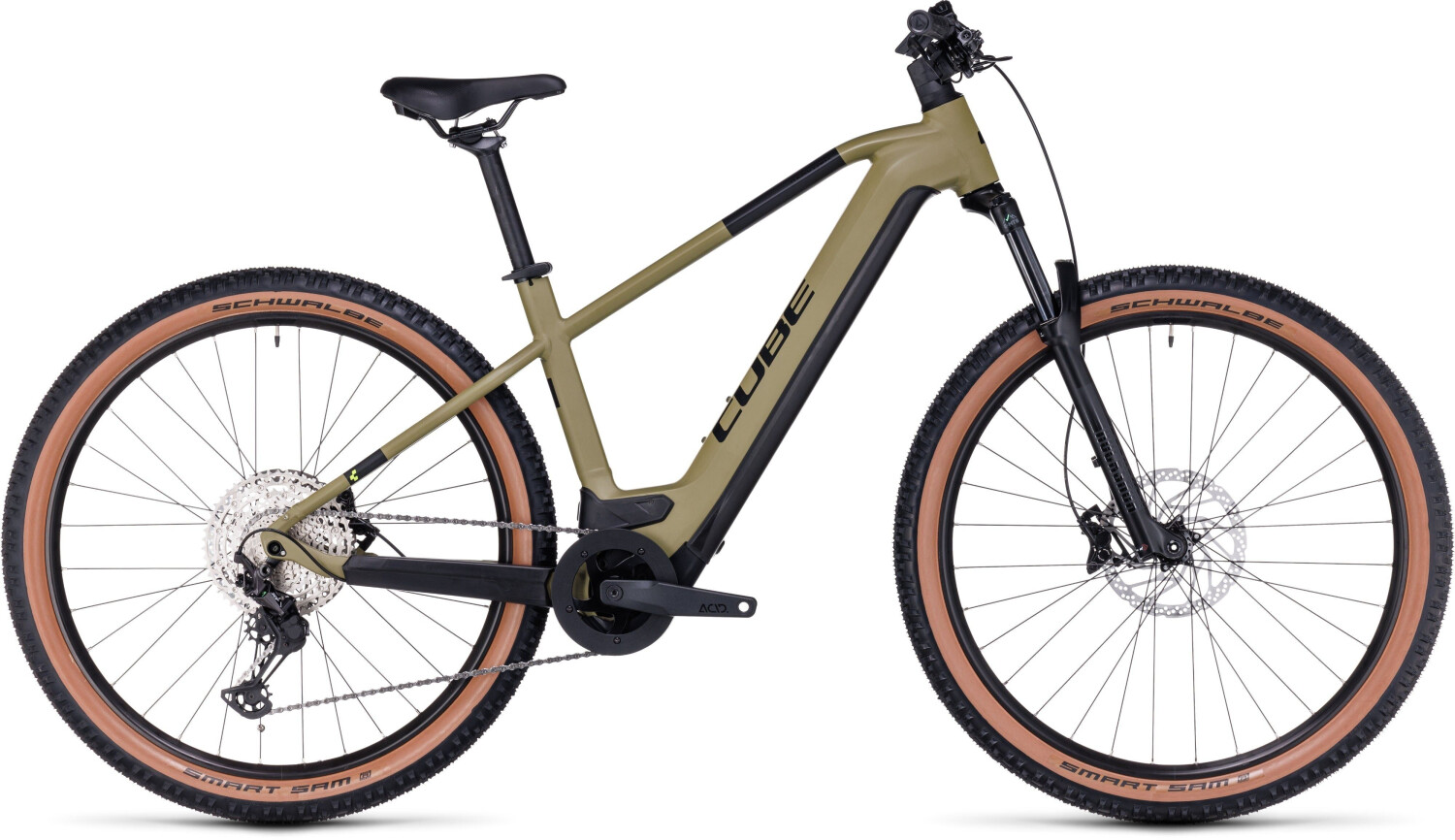 Bild von Cube Reaction Hybrid RACE 750 2024 | olive´n´green | M | E-Hardtail-Mountainbikes