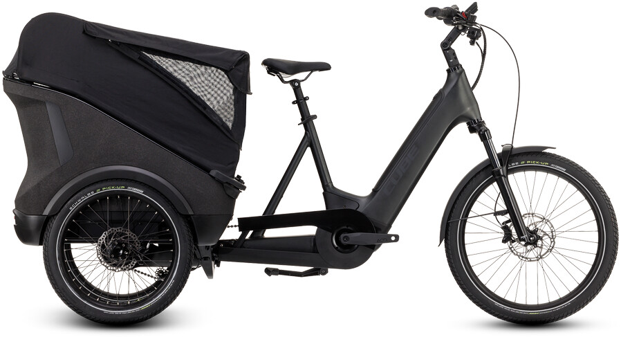 Bild von Cube Trike Hybrid Cargo 1500 24' ' / 20' ' Pedelec E-Bike Dreirad Lastenrad grau 2025 | E-Bikes