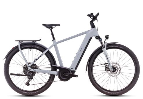 Bild von Cube Kathmandu Hybrid EX 800 2025 | haze´n´black | 62 cm | E-Trekkingräder