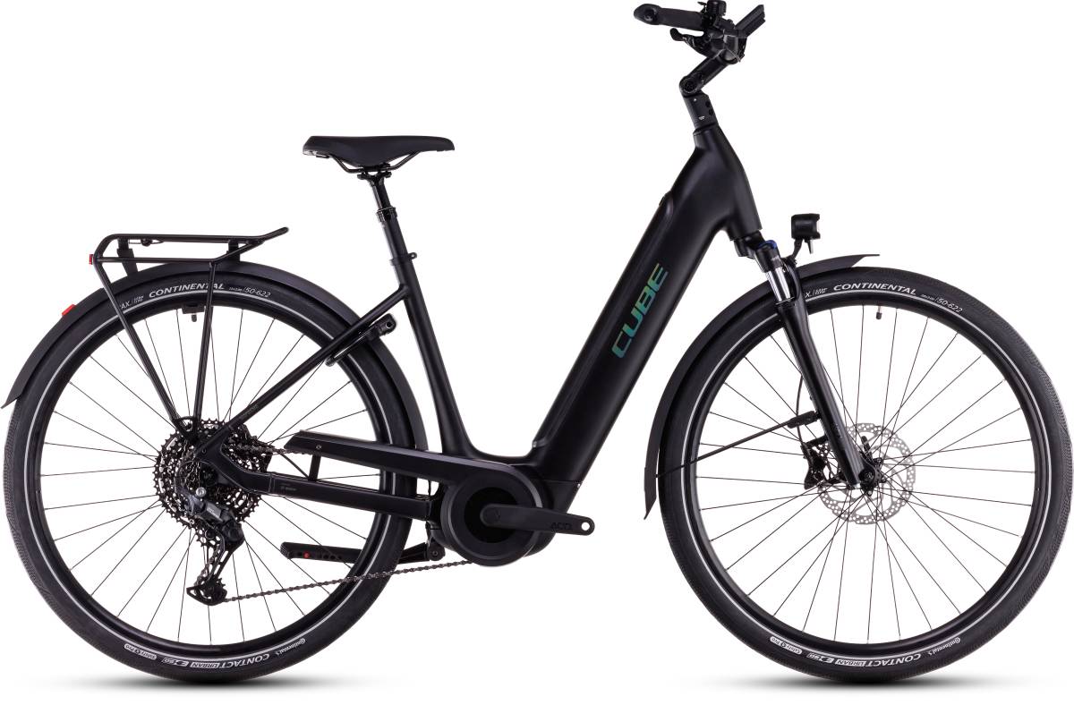 Bild von Cube Supreme Hybrid Pro 625 Easy Entry E-Bike Trekking Pedelec schwarz 2025 50cm (169-176cm) | E-Bikes
