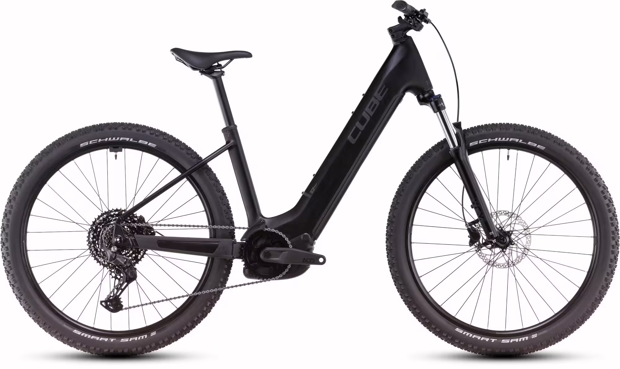 Bild von Cube Reaction Hybrid One 600 27.5' ' / 29' ' Easy Entry E-Bike MTB Pedelec schwarz 2025 L (177-183cm) | E-Bikes