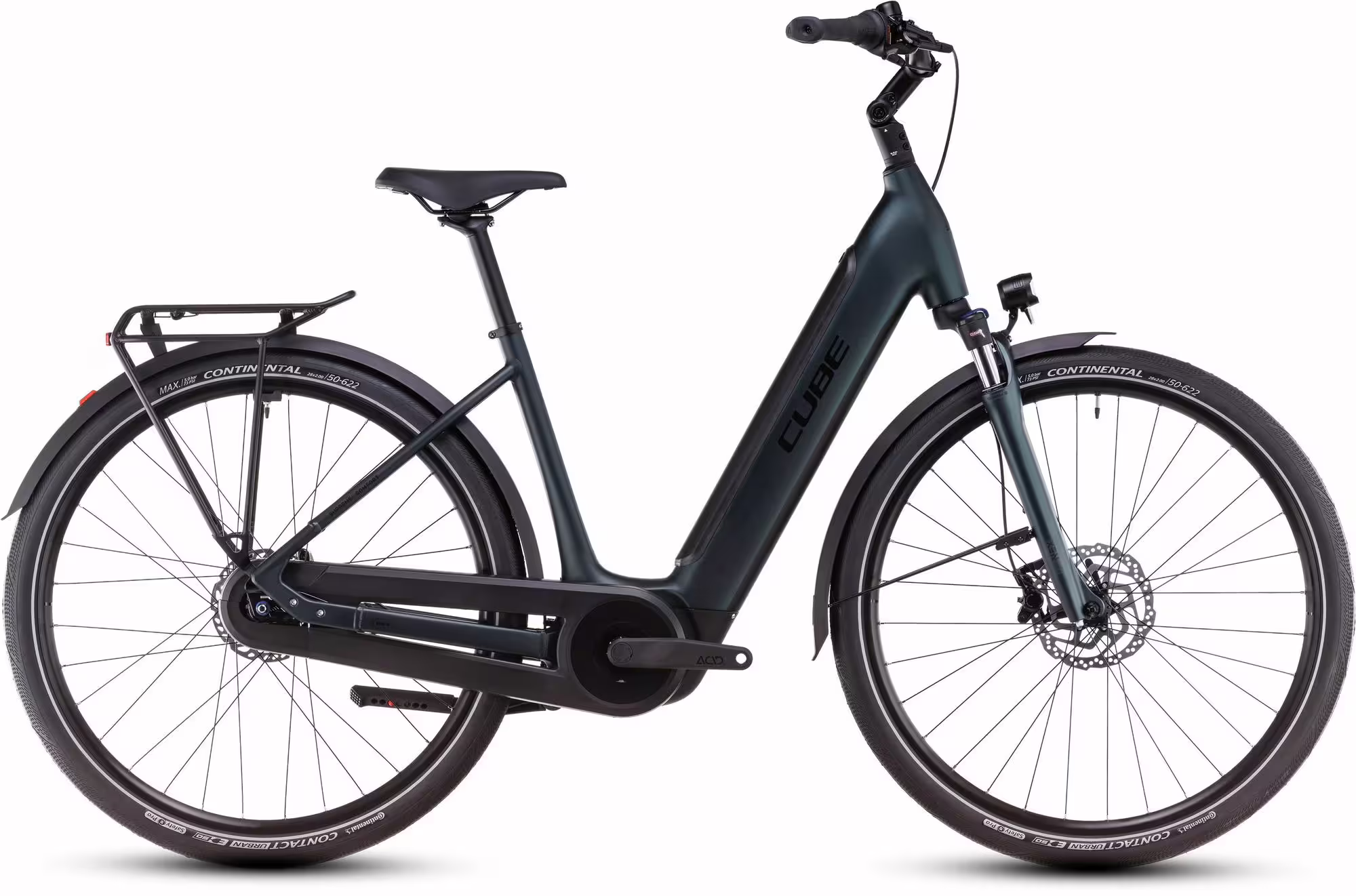 Bild von Cube Supreme RT Hybrid Comfort EX 500 Easy Entry viridian´n´black 50 cm | (28") 2025