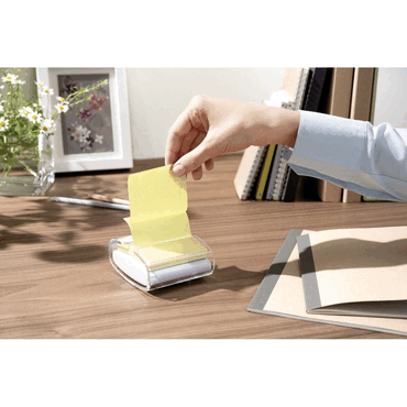Bild von Post-it Recycling Z-Haftnotizen 76 x 76 mm Kanariengelb 6 Blöcke à 100 Blatt
