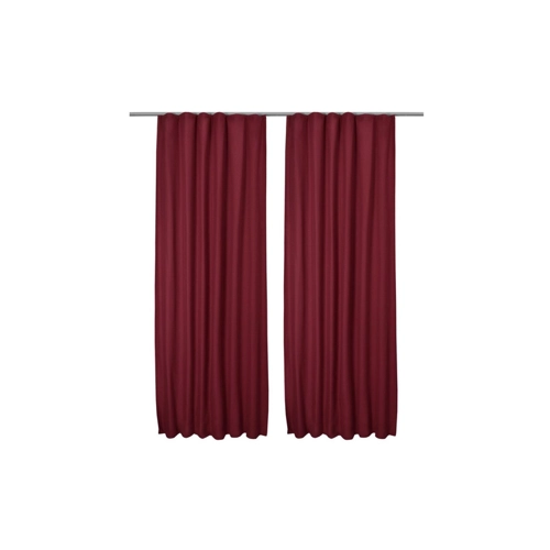 Bild von Beautissu Vorhang Amelie Luna, 2er Set Kräuselband Thermogardine 140x245cm