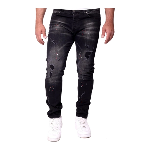 Bild von Stylische Reslad Jeans Herren Color-Splashes im Test