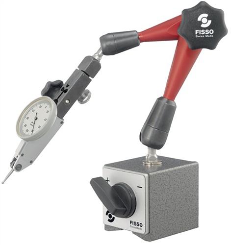 Bild von Fisso, Messlehre, Magnetmessstativ STRATO-LINE Aktionsradius 280 mm Gesamthöhe 390 mm Haftkraft 750 N (39 cm)