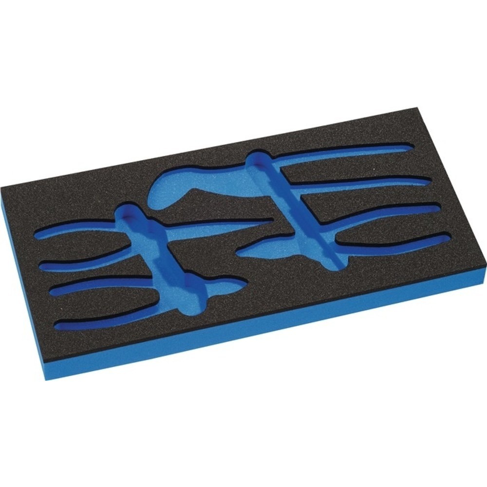 Bild von Knipex, Zange, Werkzeugmodul Leereinlage 1/3-Modul 4000 871 292, 4-teilig (385 mm)