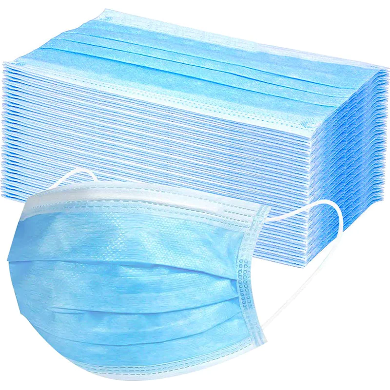 Bild von Einwegmaske mit elastischer Ohrschlaufe