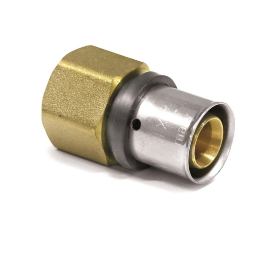 Bild von Pipetec Pressfitting Übergang 26x3 mm - 3/4 Zoll Innengewinde TH Kontur