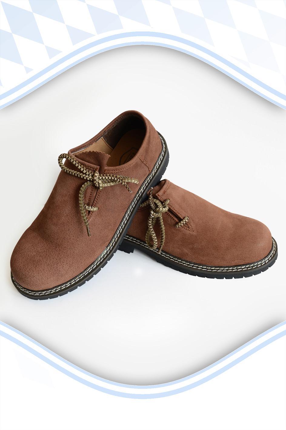 Bild von Schuhe braun Nubukleder
