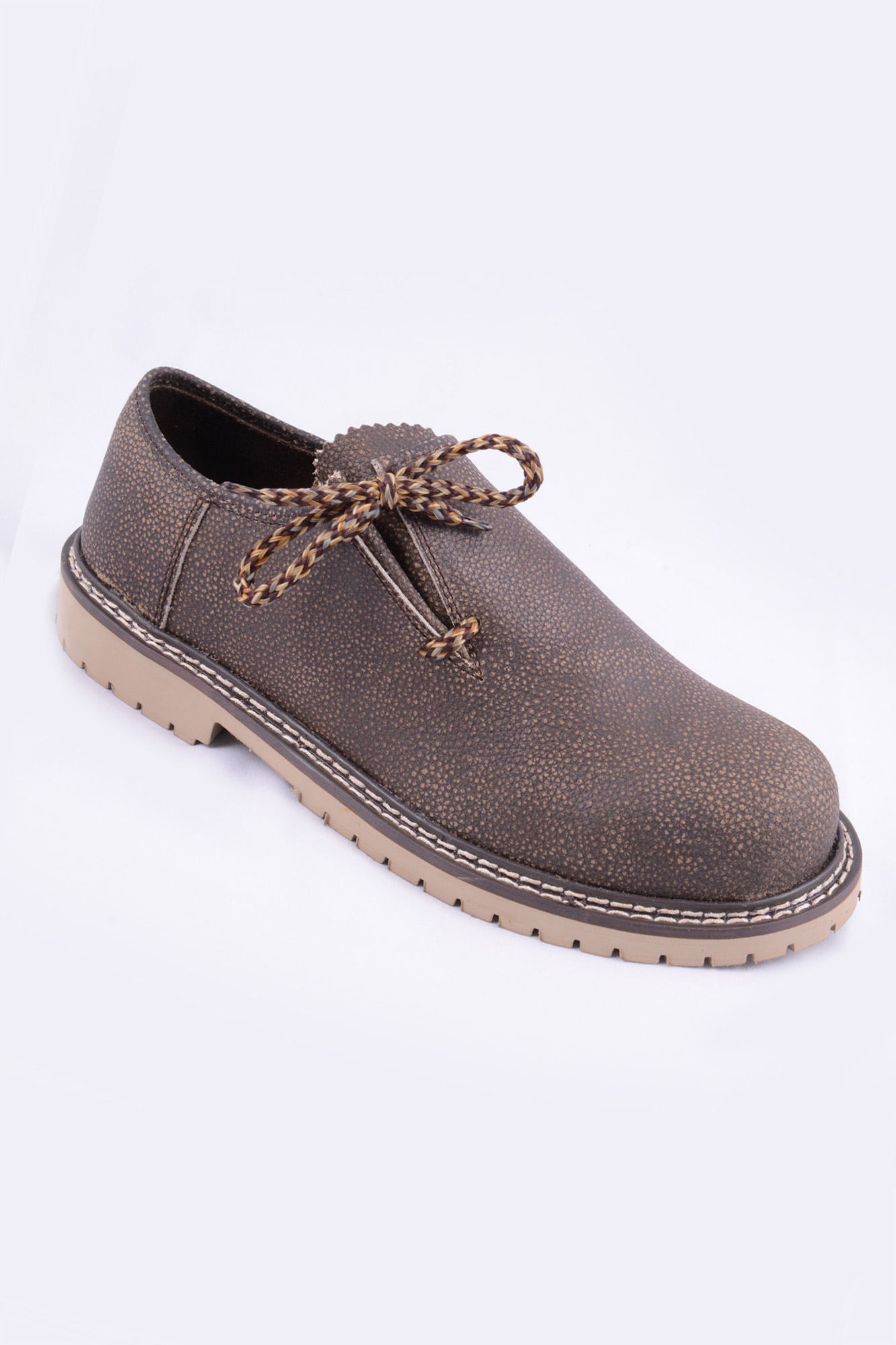 Bild von Schuhe dunkelbraun Rochenlederoptik