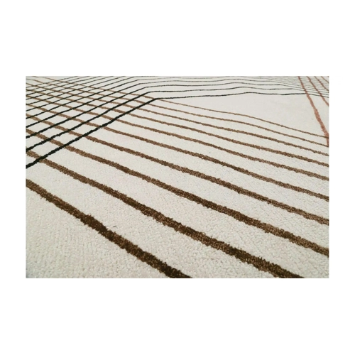 Bild von Esprit Kurzflorteppich – Beige für Vintage-Liebhaber
