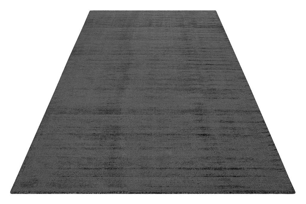 Bild von Esprit Teppich "Gil", rechteckig, 0,8 mm Höhe, handgewebt, seidig glänzend, schimmernde Farbbrillianz, Melangeeffekt