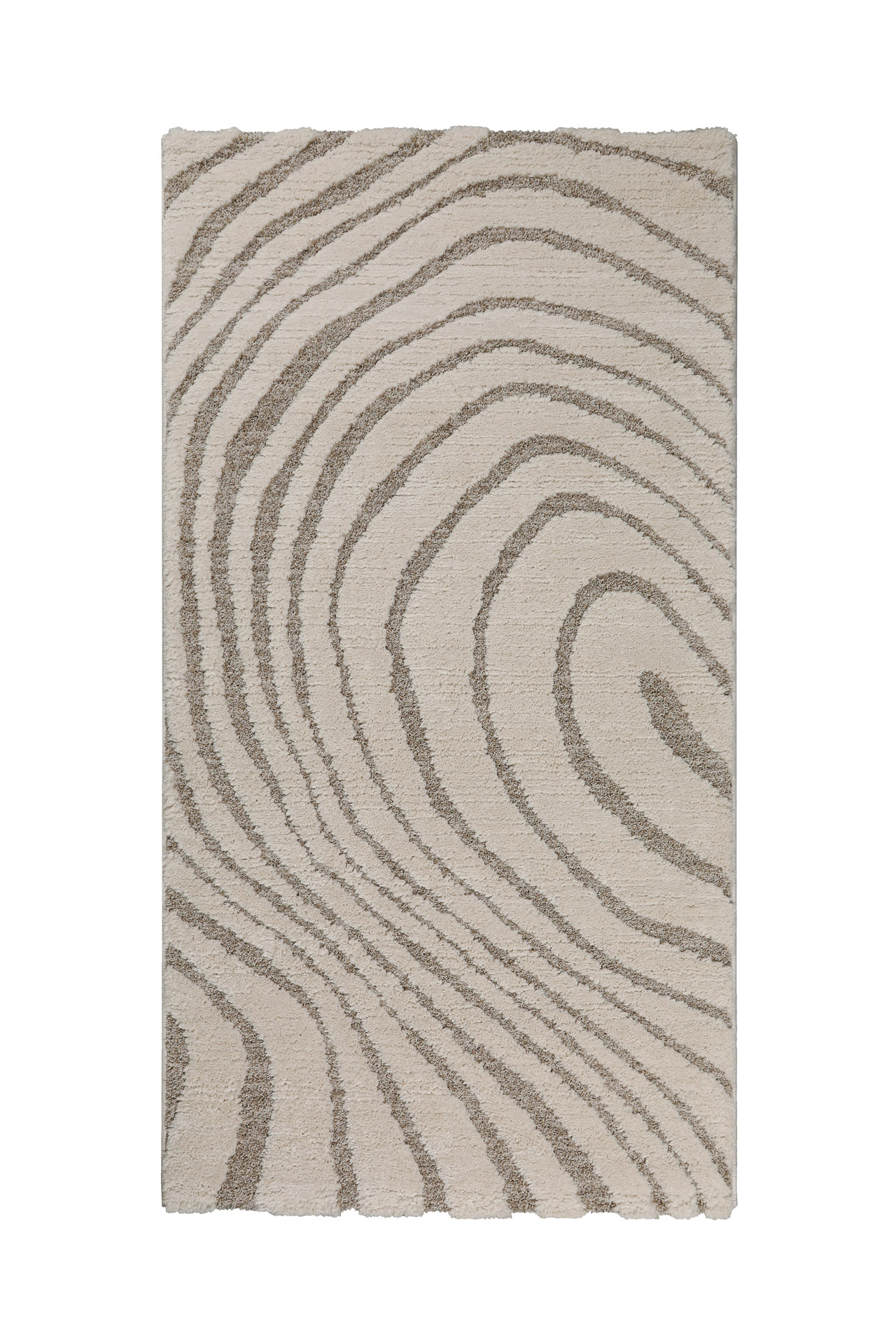 Bild von Wecon home Teppich »Björn«, rechteckig, 18 mm Höhe, Gewebt, Hoch-Tief, pflegeleicht, Wellen-Muster, Scandi, Wohnzimmer