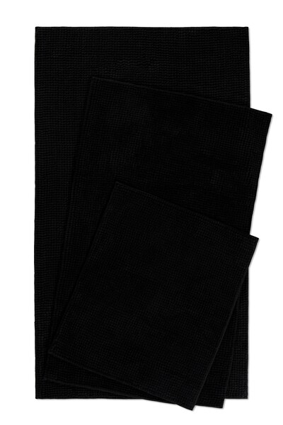Bild von Wecon home Basics Badematte Balu, Höhe 1,4 mm, Polyester, rechteckig, Chenille, waschbar, rutschfest, schnell trocknend, weich, Badteppich