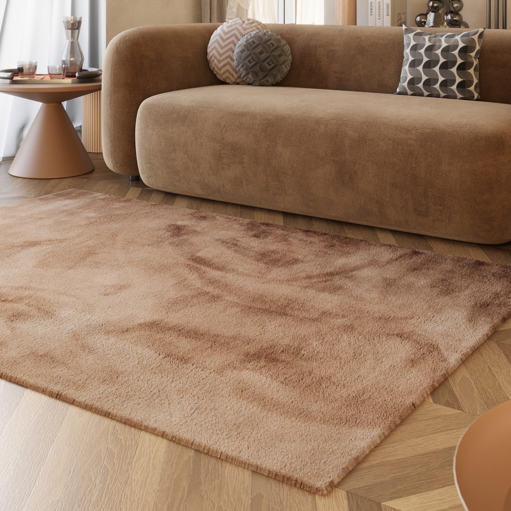 Bild von Esprit Hochflor-Teppich "Alice Kunstfell", rechteckig, 25 mm Höhe, Kaninchenfell-Haptik, besonders weich und dicht, für alle Räume