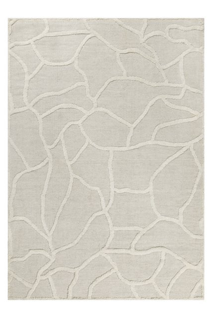 Bild von Wecon home Teppich »Hamptons TWENTYSIX«, rechteckig, 10 mm Höhe, Kurzflor, Wohnzimmer, Schlafzimmer, elegant, robust, Mosaik Design