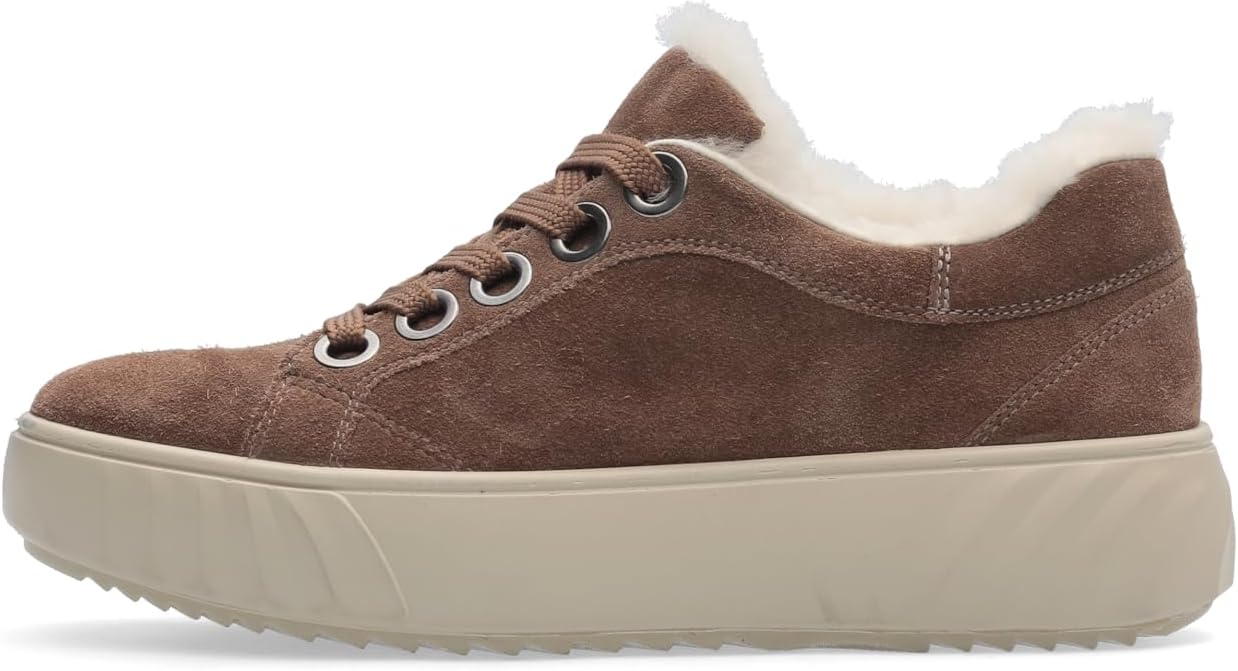 Bild von Ara Monaco - Damen Schuhe Sneaker Schnürer Velours braun