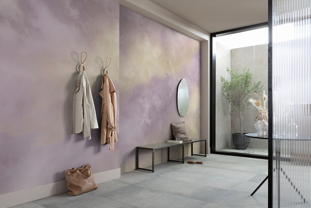 Bild von Komar Fototapete Komar Vlies Fototapete - Lavender clouds - Größe 350 x 250 cm, glatt, bedruckt, (Packung)
