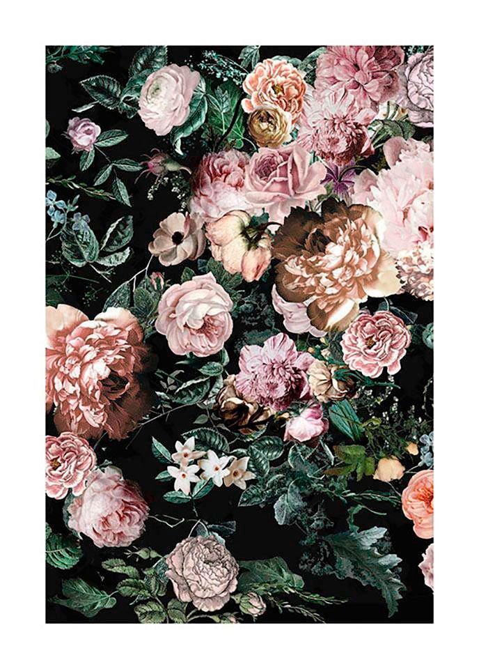 Bild von Komar Poster "Charming Wild", Blumen, (1 St.), Kinderzimmer, Schlafzimmer, Wohnzimmer