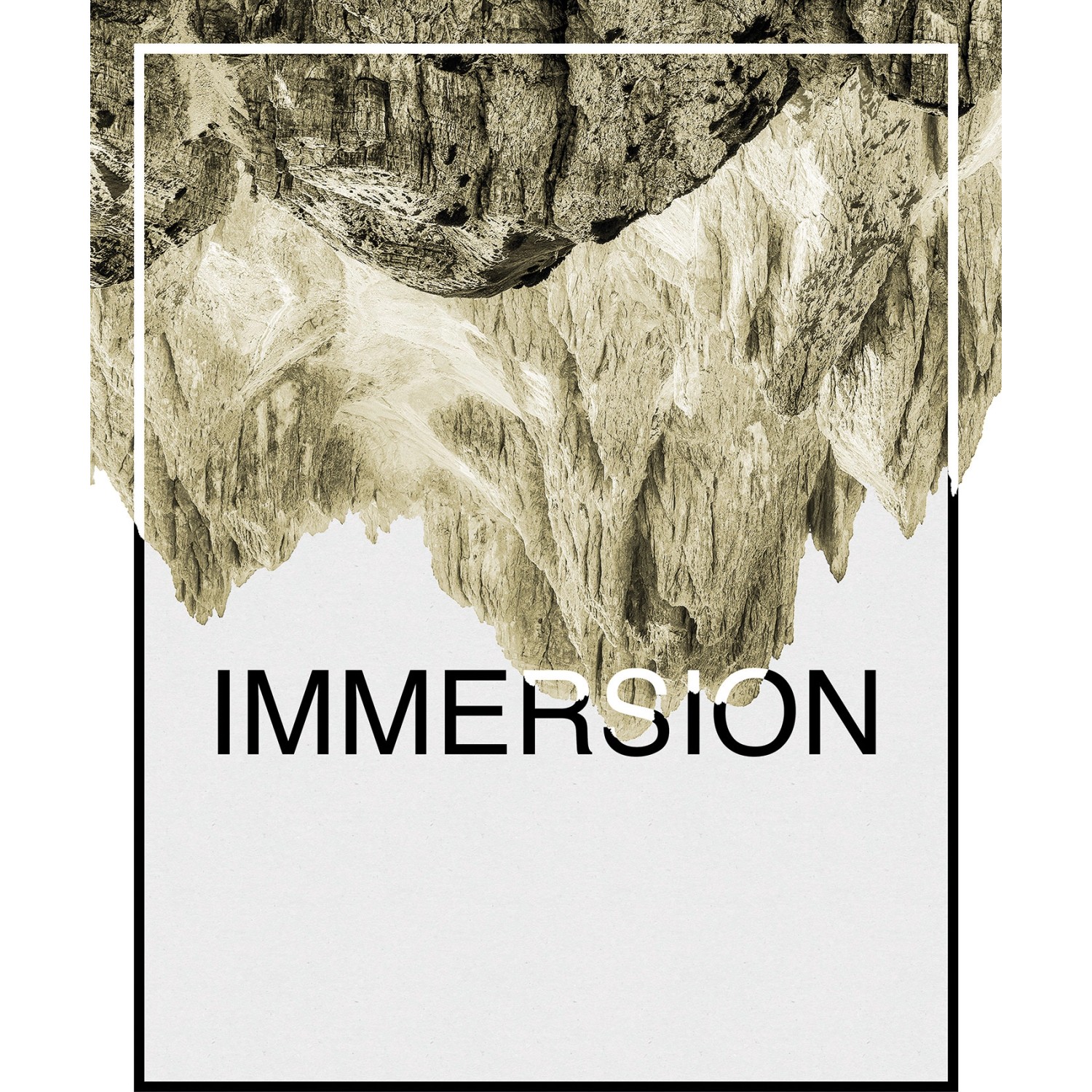 Bild von Komar Wandbild Immersion Sand 40 x 50 cm