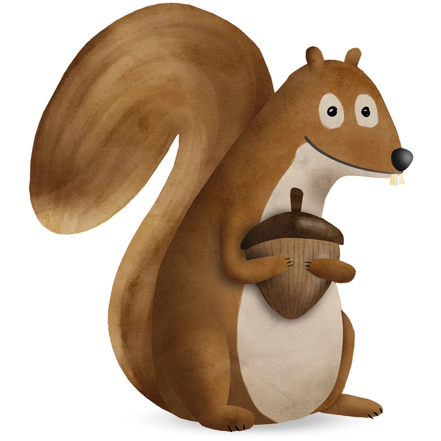 Bild von Komar Wandbild Cute Squirrel 30 x 40 cm