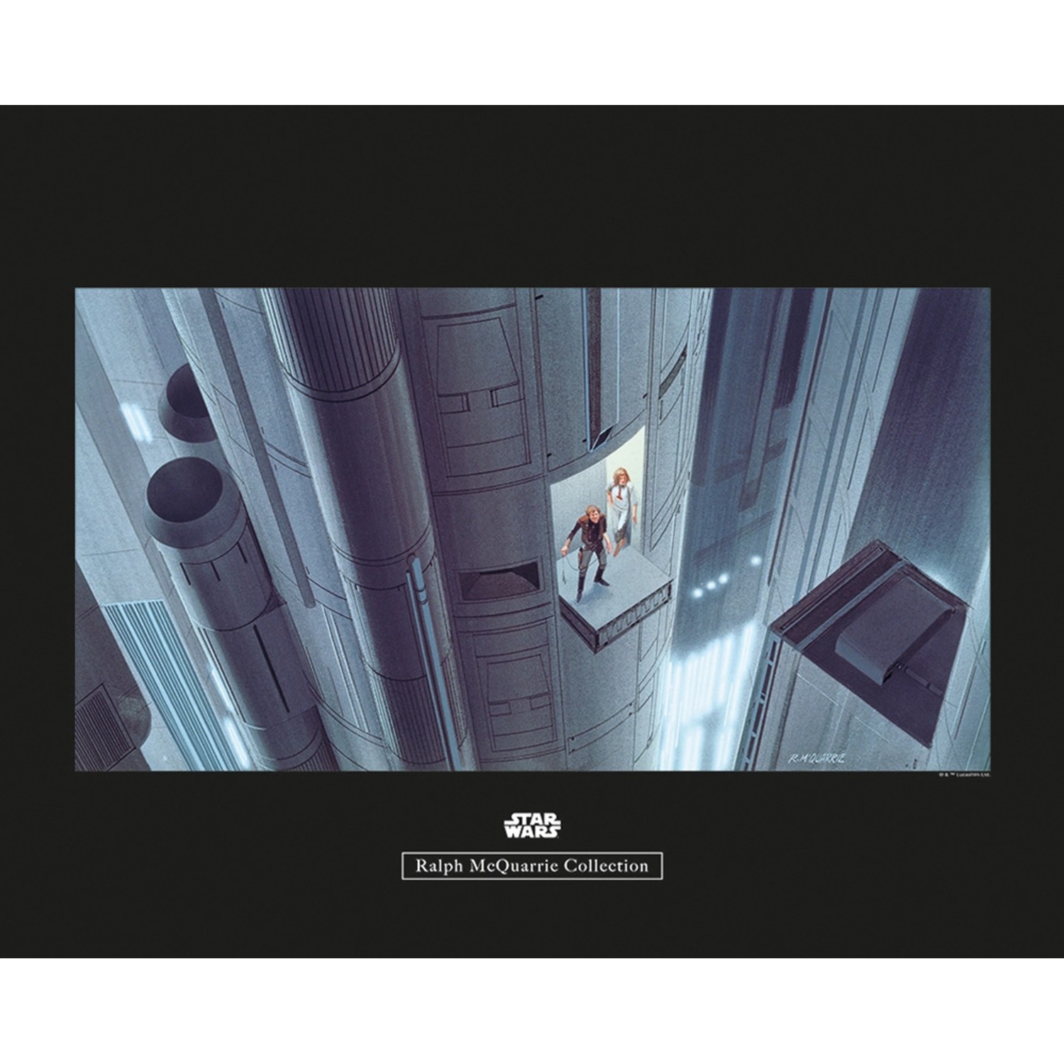 Bild von Komar Wandbild Star Wars Escape 50 x 40 cm