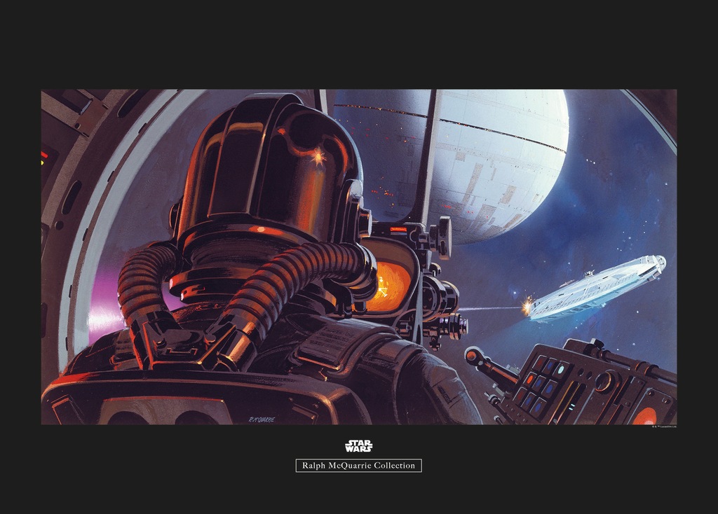 Bild von Komar Bild »Star Wars Classic RMQ TIE-Fighter Pilot«, Star Wars, (1 St.), Wandbild zur Dekoration im Kinderzimmer - ohne Rahmen