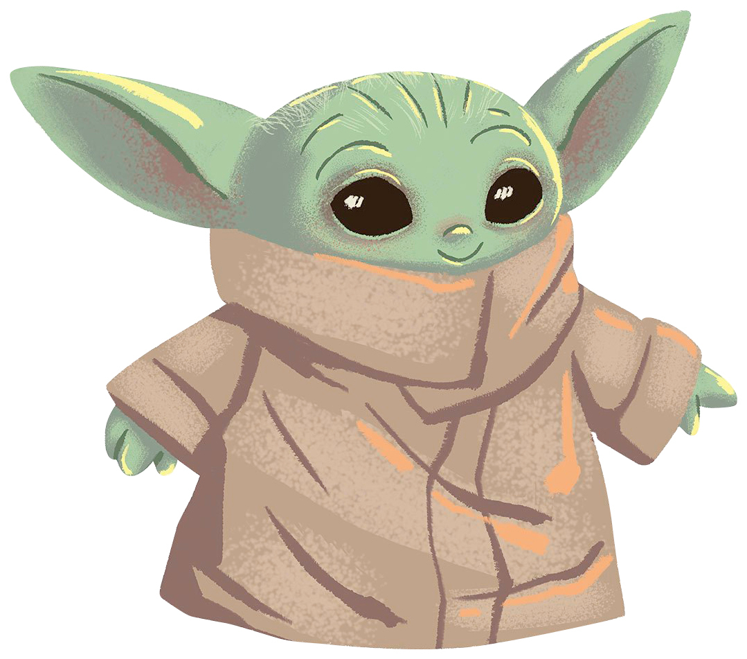 Bild von Komar Bild »Mandalorian The Child Cutie«, Disney-Star Wars, (1 St.), Wandbild zur Dekoration im Kinderzimmer - ohne Rahmen
